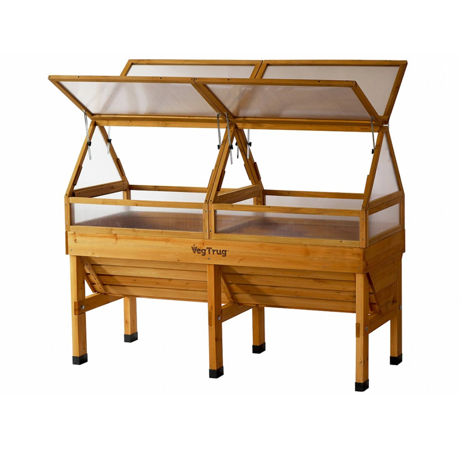 Frühbeetaufsatz Für VegTrug Medium Natur – Bild 3