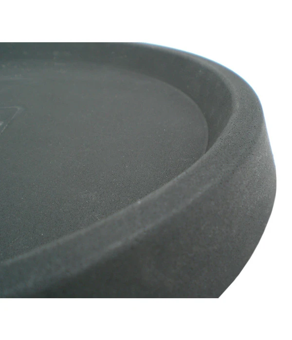 Vasar Kunststoff-Untersetzer, Rund, Anthrazit – Bild 2