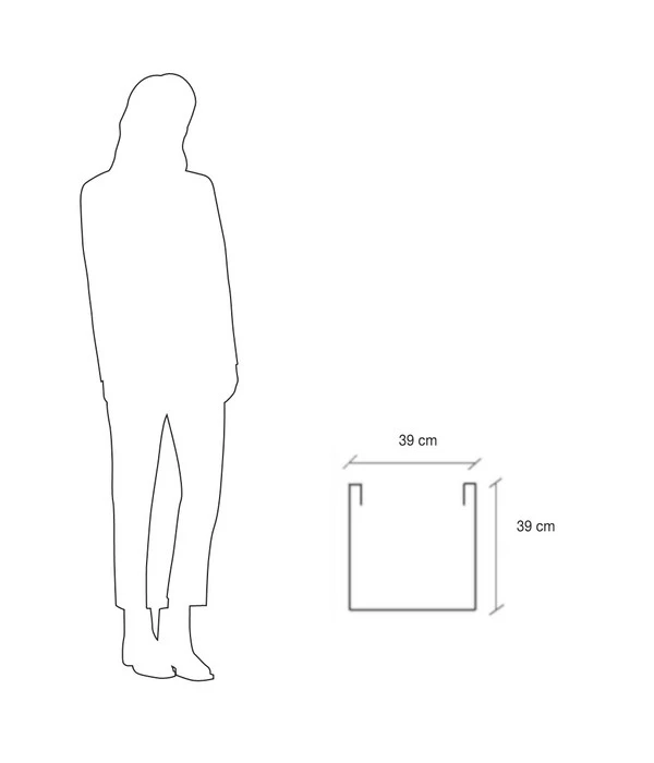 Farmet Kunststoff-Pflanzkübel Atlantis, Ca. B39/H39/T39 Cm – Bild 3