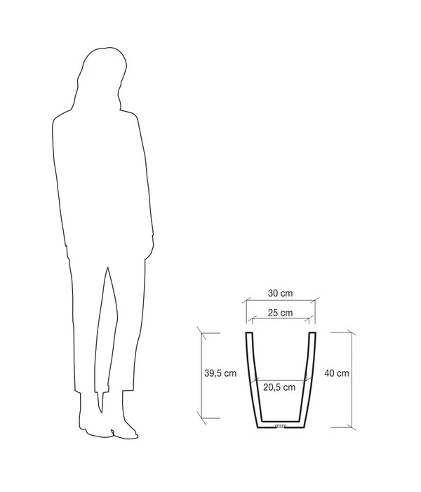 Farmet Kunststoff-Pflanzkübel Hydra – Bild 3