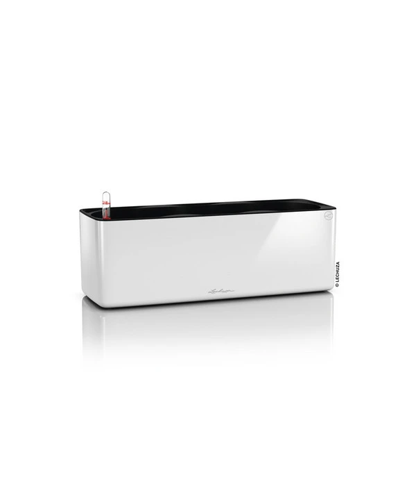 LECHUZA® CUBE Glossy Triple, All-in-One Set, 40 Cm