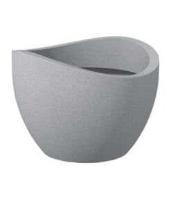 Scheurich Kunststoff-Topf Wave Globe, Rund, Ca. Ø60/H44,7 Cm