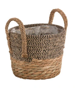 Dehner Seegras-Korb Lilja, Konisch